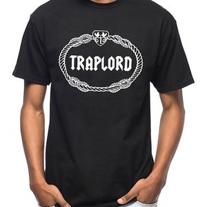 TRAPLORD Crest black t-shirt